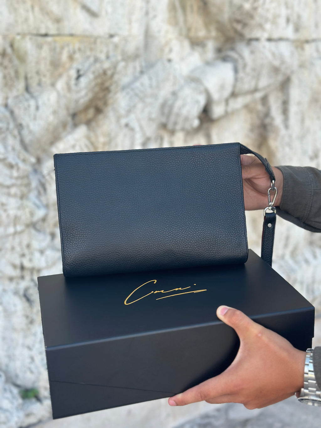 Plic din Piele Naturală CMN Signature 01